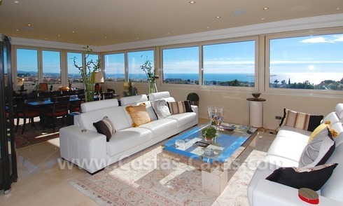 Luxe penthouse appartement te koop in Sierra Blanca, Marbella 