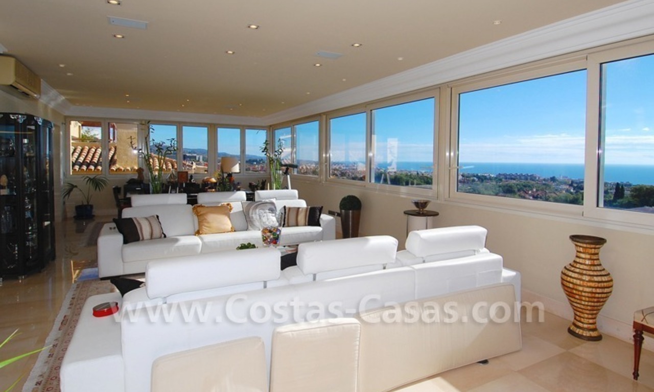 Luxe penthouse appartement te koop in Sierra Blanca, Marbella 1