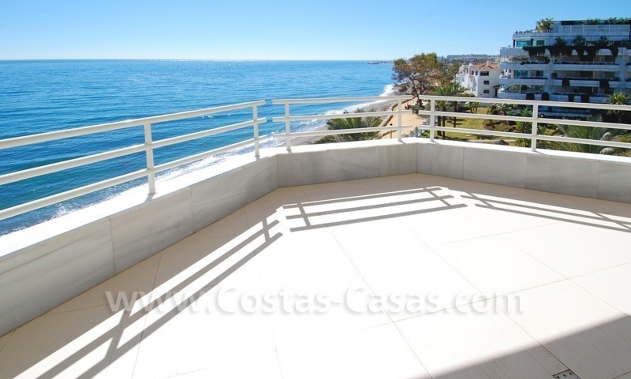 Beachfront modern appartement te koop, Golden Mile, Marbella 7