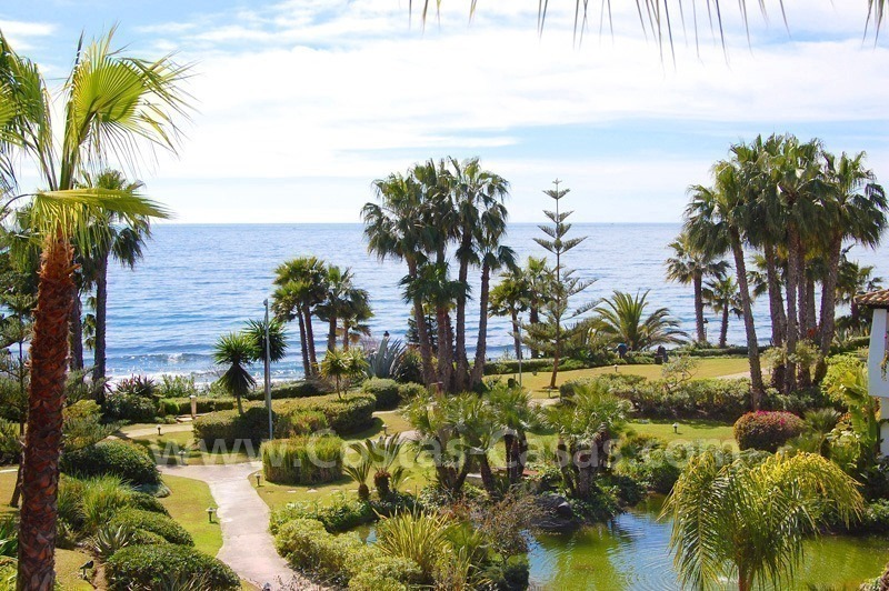Ruim luxe appartement te koop, beachfront complex, Puente Romano, Golden Mile, Marbella