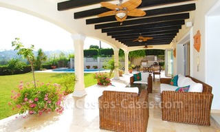 Frontline golf luxe villa te koop in Nueva Andalucia te Marbella 6
