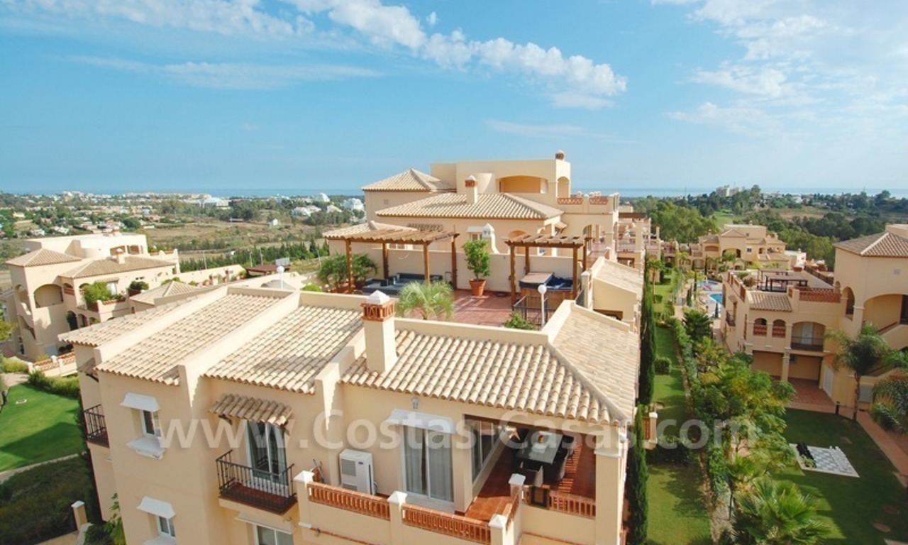 Marbella for sale: luxe front line golf appartementen te koop Marbella Benahavis 12