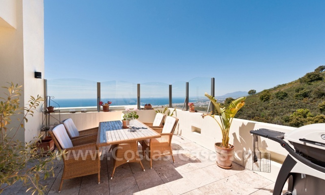 Modern luxe penthouse appartement te koop in Marbella 5