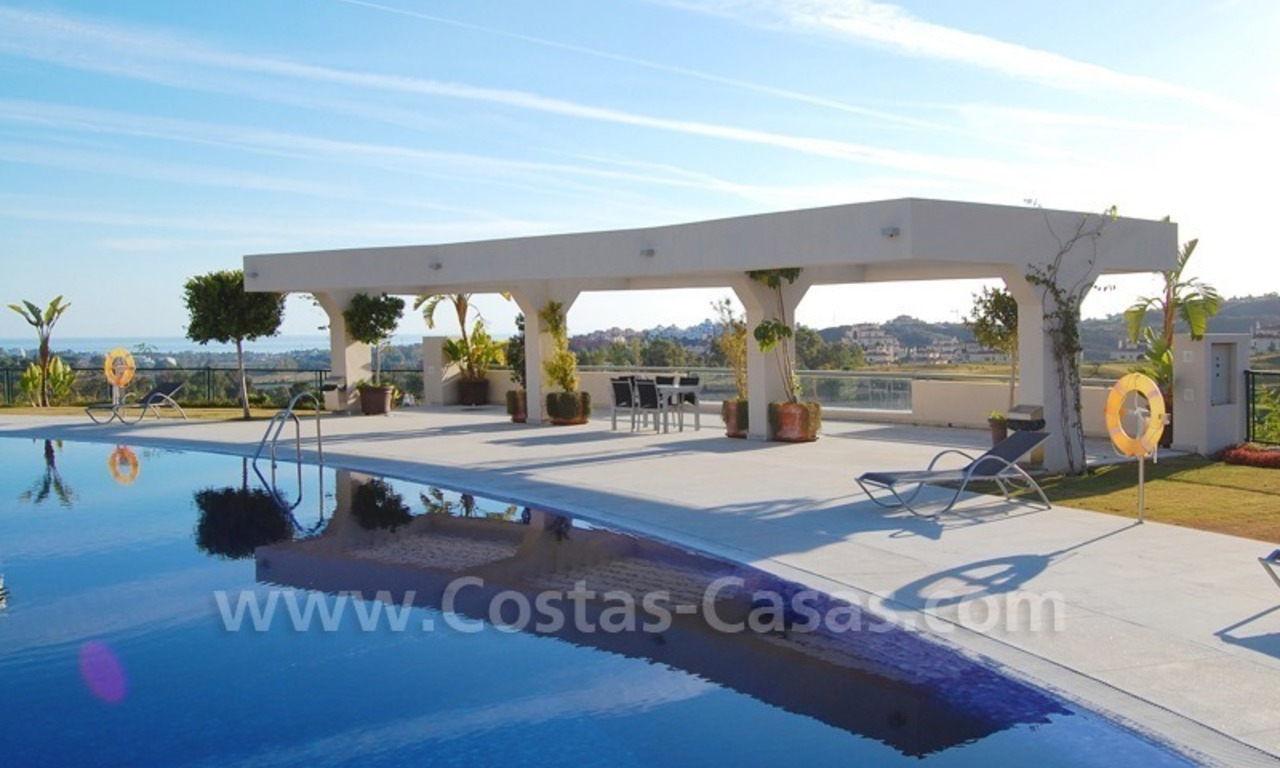 Nieuw luxe penthouse vakantie appartement in moderne stijl te huur, Marbella - Costa del Sol 8