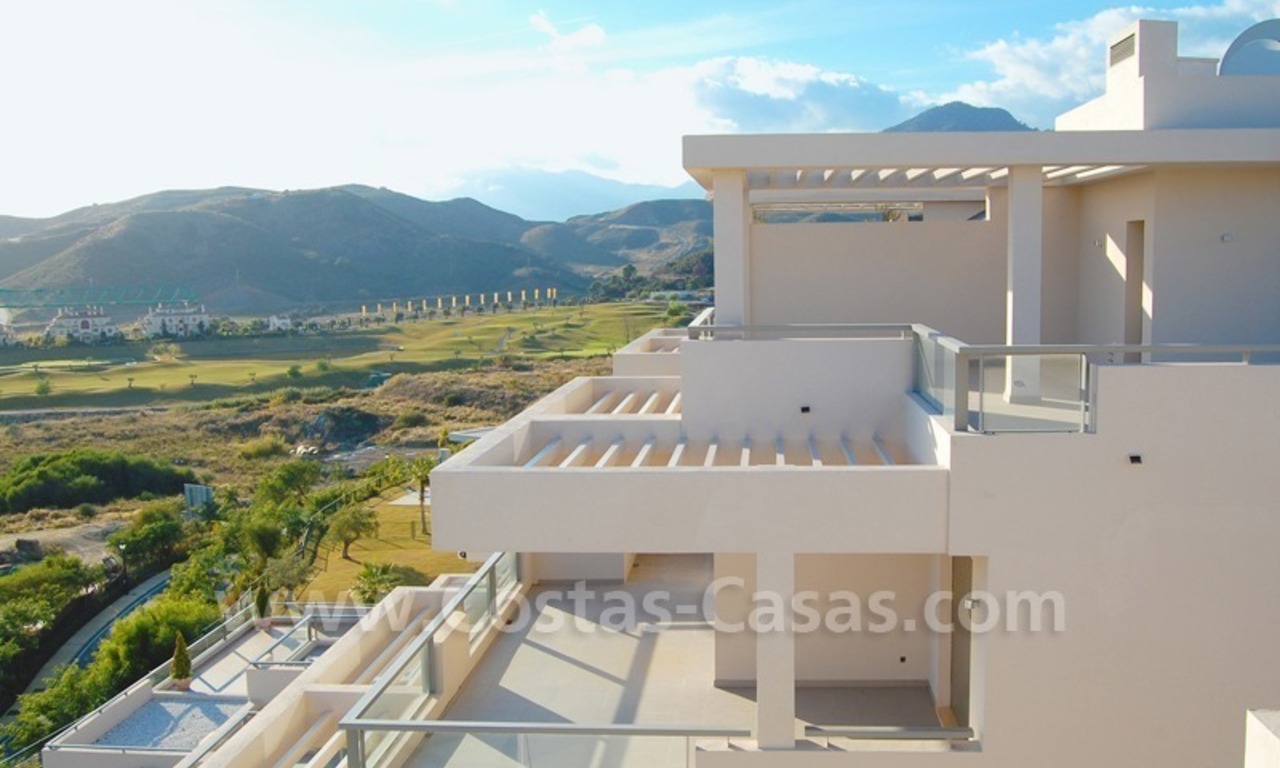 Nieuw luxe penthouse vakantie appartement in moderne stijl te huur, Marbella - Costa del Sol 20
