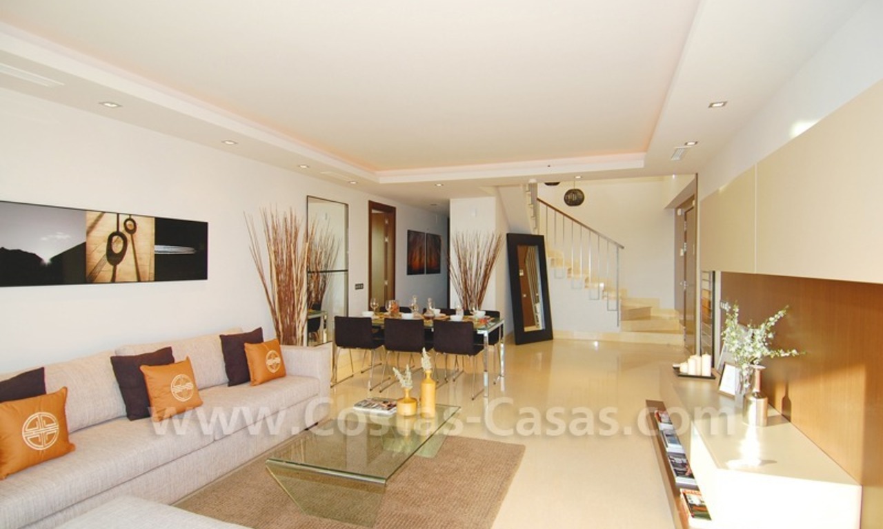 Nieuw luxe penthouse vakantie appartement in moderne stijl te huur, Marbella - Costa del Sol 23