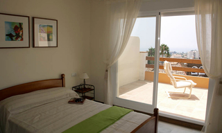 Huis te koop nabij Marbella centrum in omheind complex en met panoramisch zeezicht 6