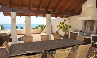 Luxe penthouse appartement te koop, eerstelijns strand complex, New Golden Mile, Marbella - Estepona 22520 