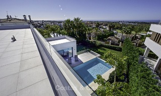 Nieuwe moderne luxe design villa´s te koop, Marbella - Benahavis, instapklaar, met golf- en zeezicht 13540 