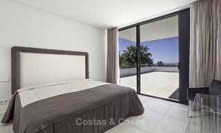 Nieuwe moderne luxe design villa´s te koop, Marbella - Benahavis, instapklaar, met golf- en zeezicht 13546 