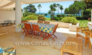 Appartement te koop direct aan het strand aan de New Golden Mile tussen Marbella en Estepona centrum 1