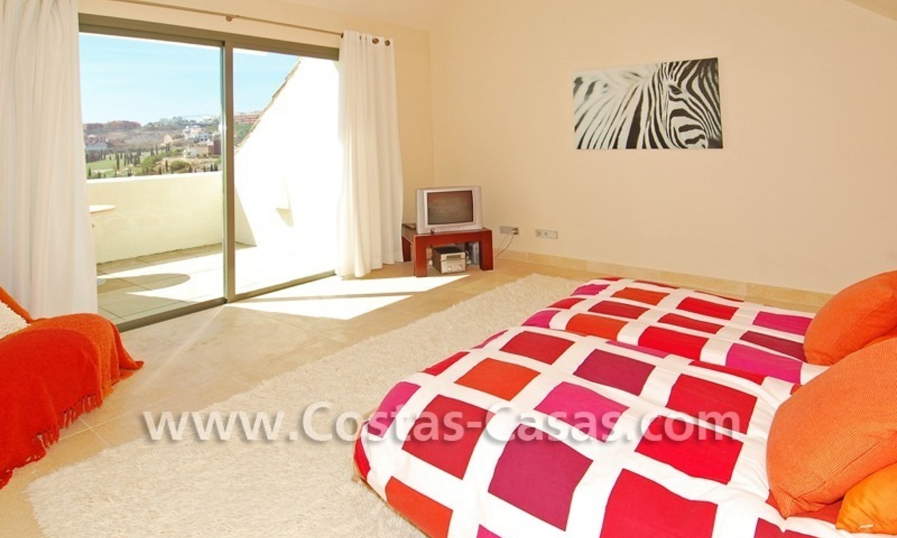 Modern luxe eerstelijngolf penthouse appartement te koop in een 5*golfresort, Marbella – Benahavis – Estepona 19