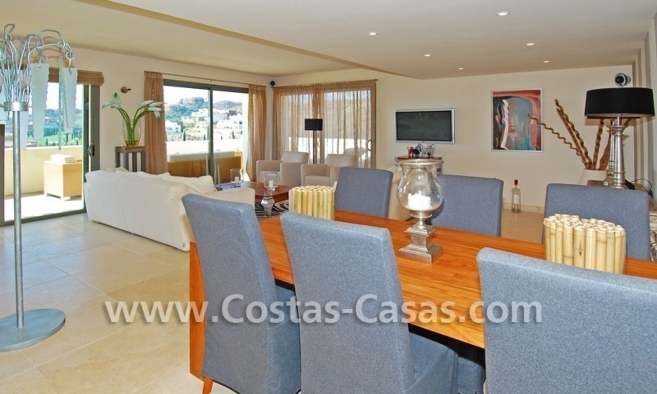 Modern luxe eerstelijngolf penthouse appartement te koop in een 5*golfresort, Marbella – Benahavis – Estepona 12