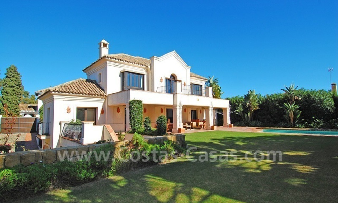 Luxe Villa te huur aan de strandzijde, Marbella – Estepona 1