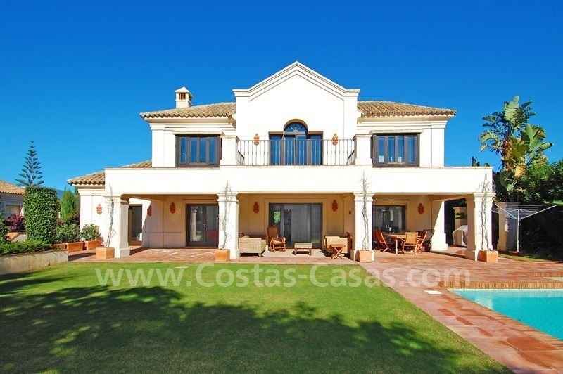 Luxe Villa te huur aan de strandzijde, Marbella – Estepona