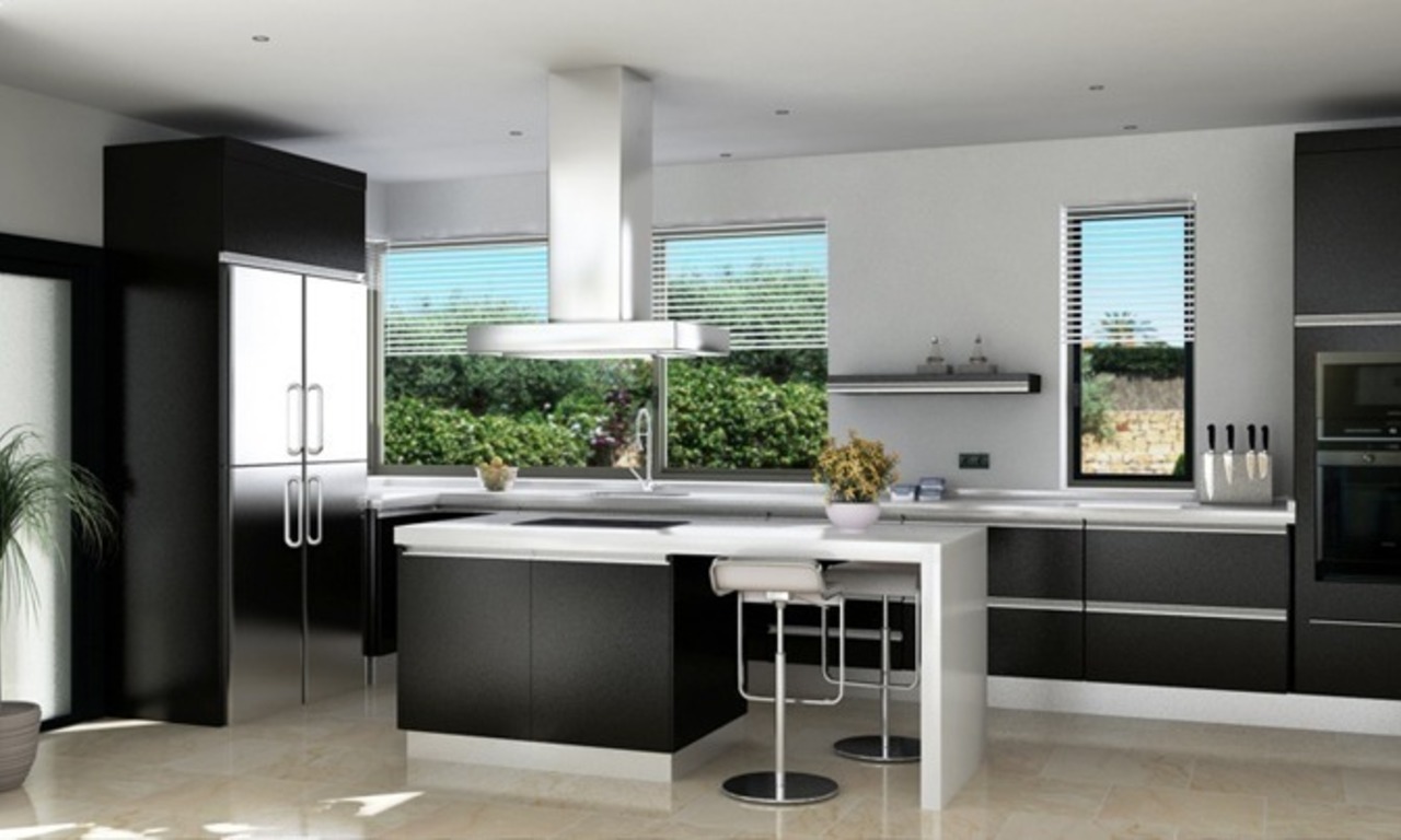 Moderne villa in aanbouw te koop aan de golf, Marbella – Benahavis 3
