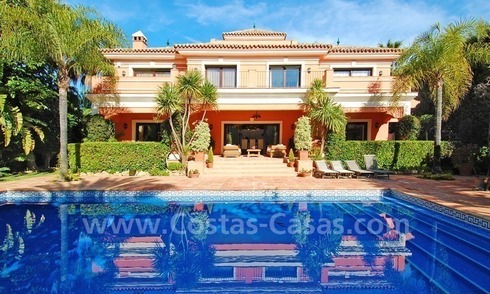 Luxe villa te koop aan de Golden Mile in Marbella 