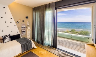 Moderne eerstelijns strand villa te koop in Marbella met schitterend zeezicht 1174 