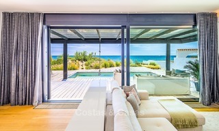 Moderne eerstelijns strand villa te koop in Marbella met schitterend zeezicht 1191 