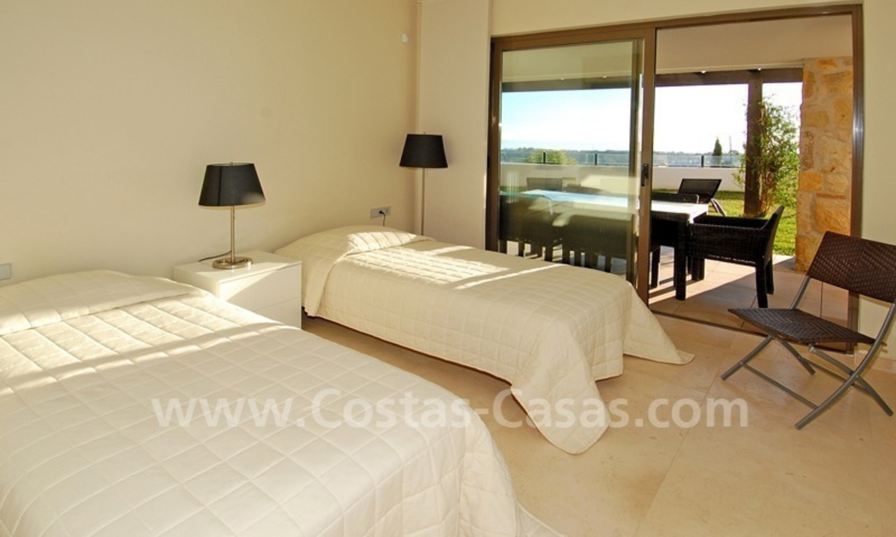 Modern luxe golf appartement te koop op 5* golfresort in het gebied van Benahavis – Marbella 7