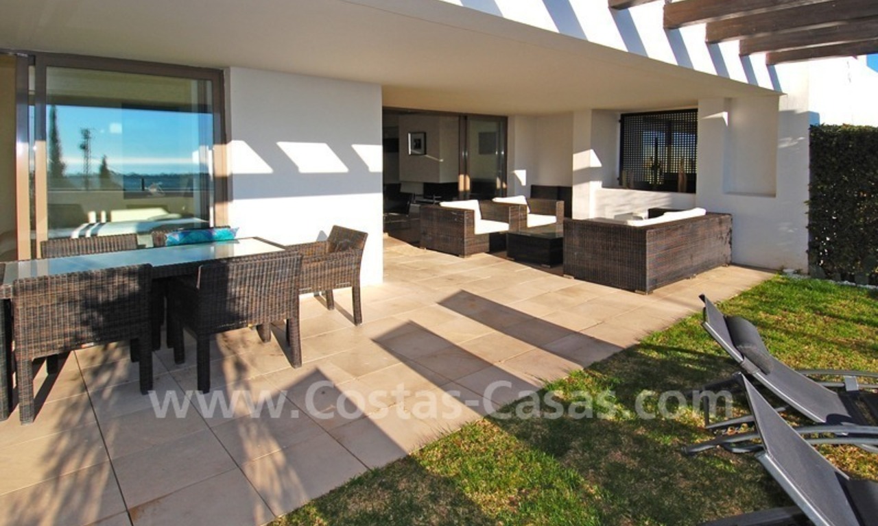 Modern luxe golf appartement te koop op 5* golfresort in het gebied van Benahavis – Marbella 1