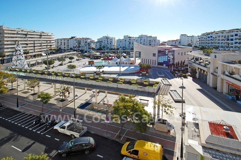 Luxe appartement te koop in het centrum van Puerto Banus te Marbella