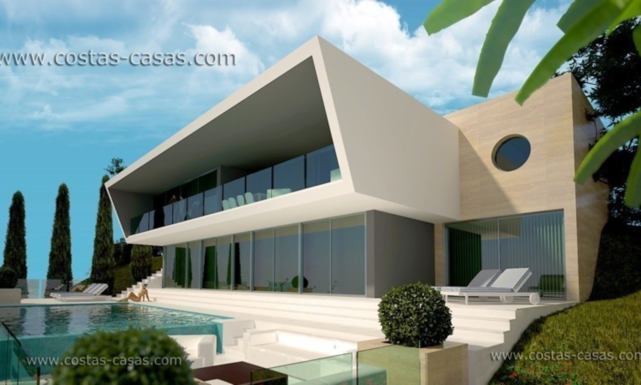 Nieuwe moderne luxe villa te koop, Marbella – Estepona, Costa del Sol 1
