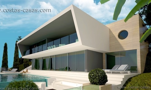 Nieuwe moderne luxe villa te koop, Marbella – Estepona, Costa del Sol 