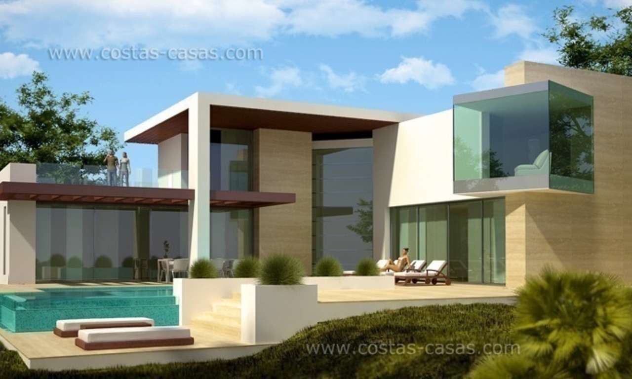 Moderne luxe nieuwbouw villa te koop, Marbella – Estepona, Costa del Sol 1
