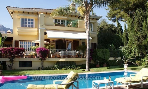 Villa te koop op de Golden Mile in Marbella 