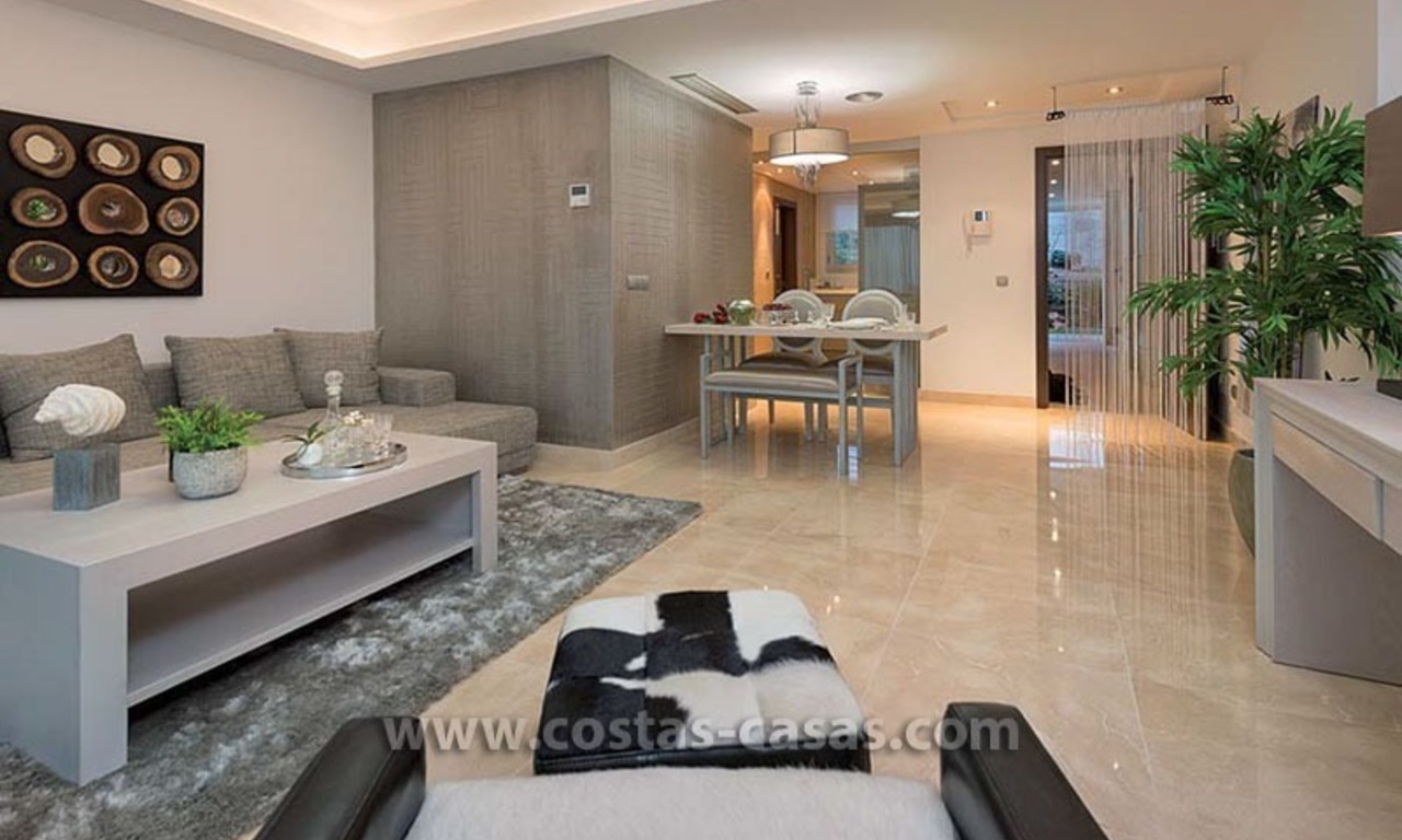 Te koop: Instapklare Nieuwe moderne appartementen direct aan zee in Estepona 5