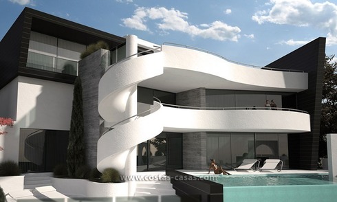 Te koop in Marbella: Nieuwe, moderne luxe villa 