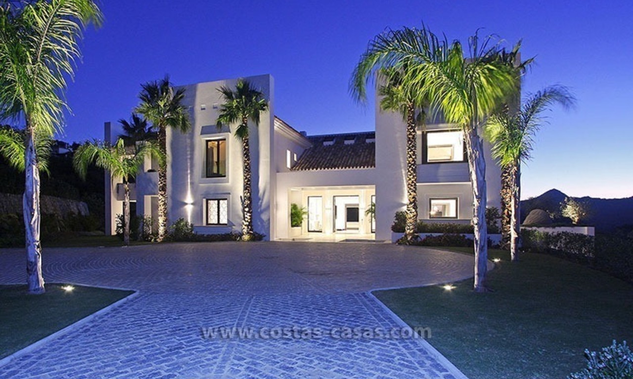 Te koop: Nieuwe modern villa in La Zagaleta tussen Benahavís en Marbella 3
