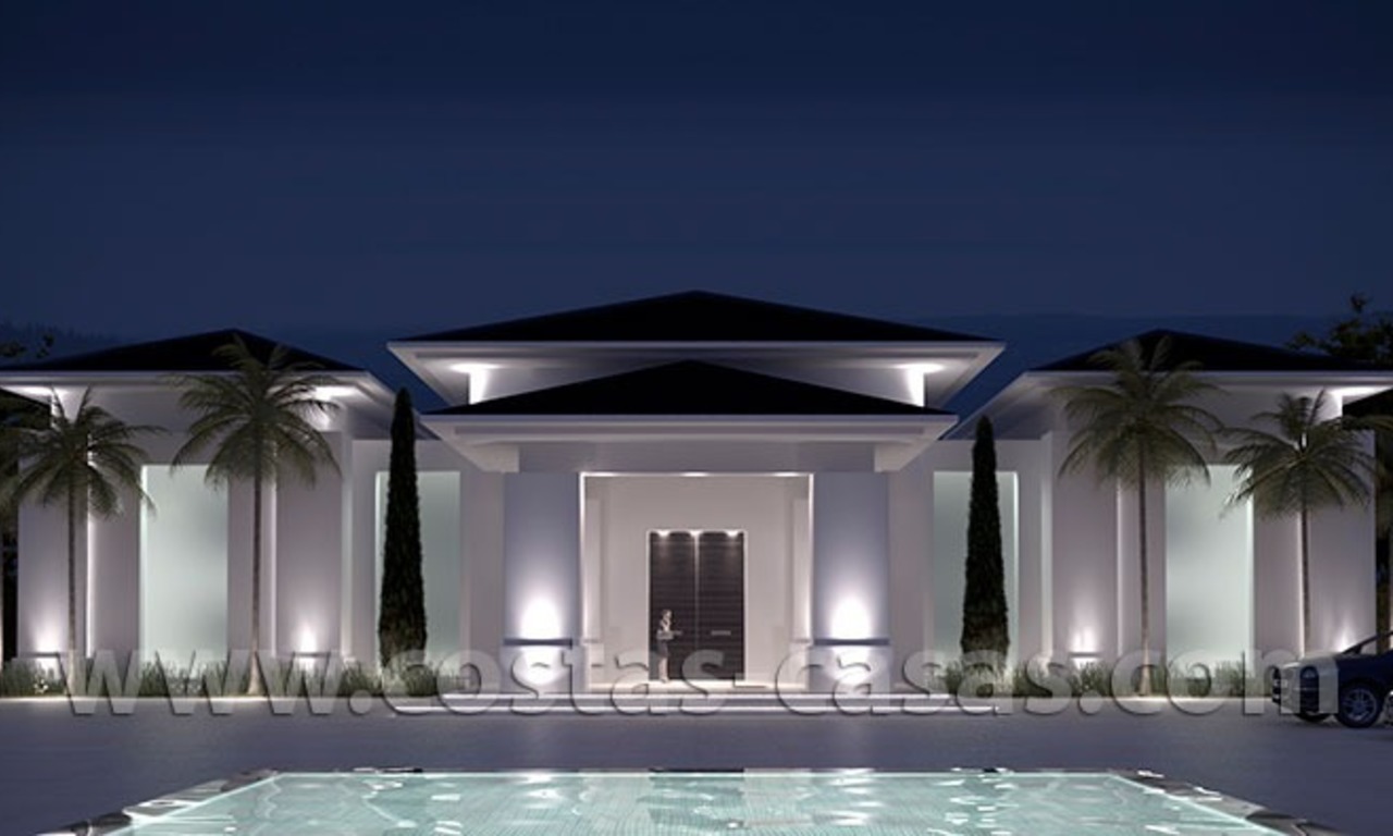 Exclusieve nieuwe moderne villa te koop in Marbella 1