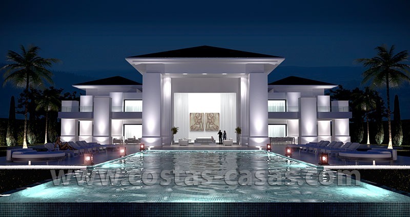 Exclusieve nieuwe moderne villa te koop in Marbella