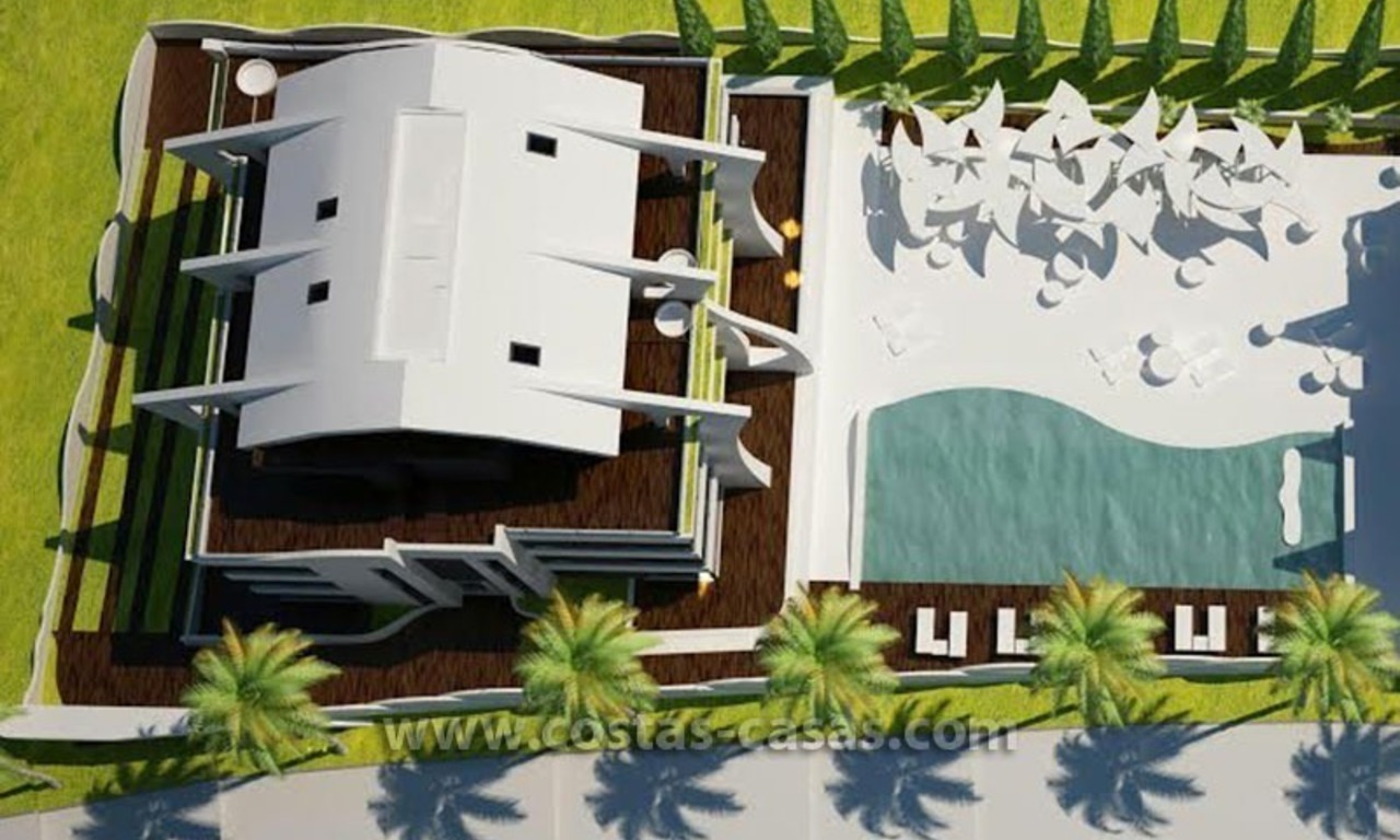Moderne nieuwbouw design appartementen te koop vlakbij het strand in Marbella 6