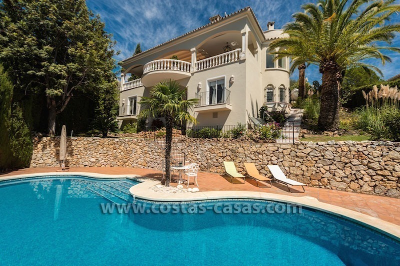 Luxueuze villa te koop op de Golden Mile in Marbella