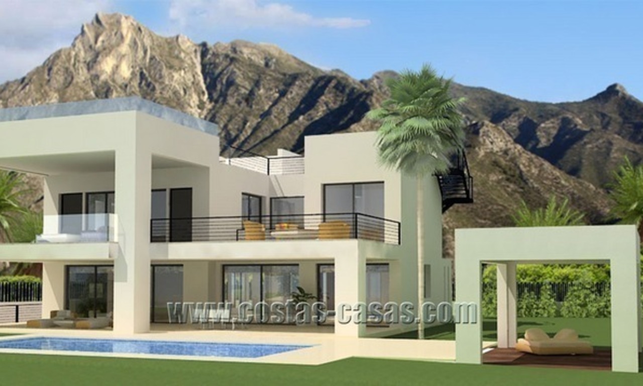 Te koop: Moderne luxe villa op de Golden Mile te Marbella 0