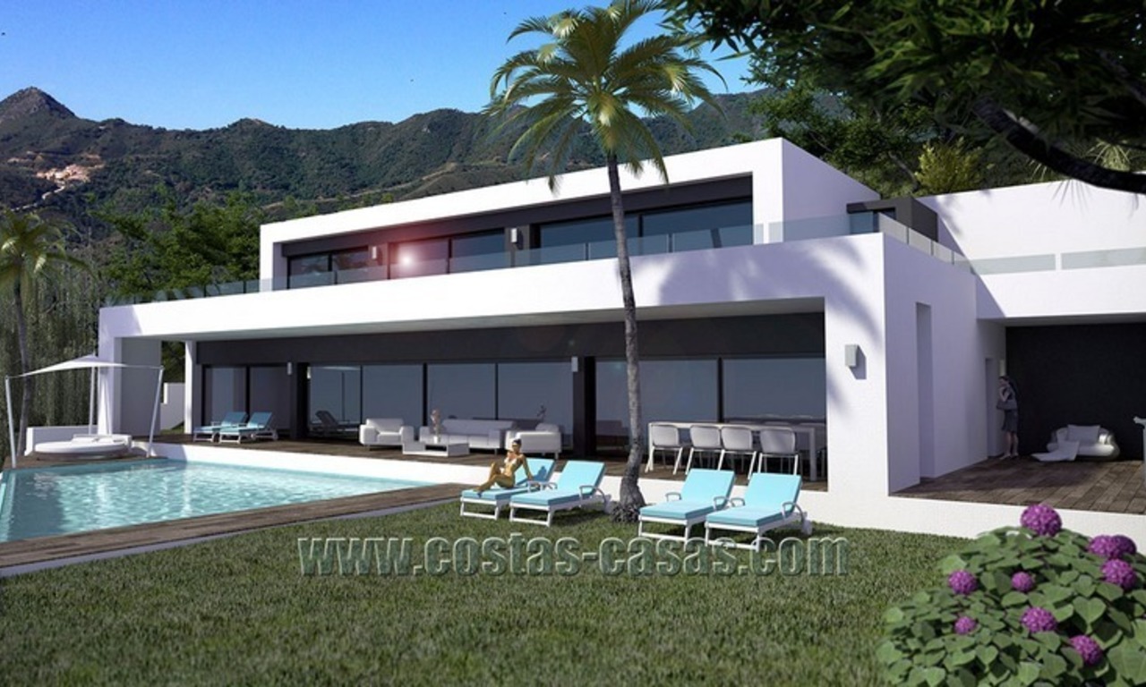 Te koop: Ruime en strak ontworpen nieuwe villa in Marbella 0
