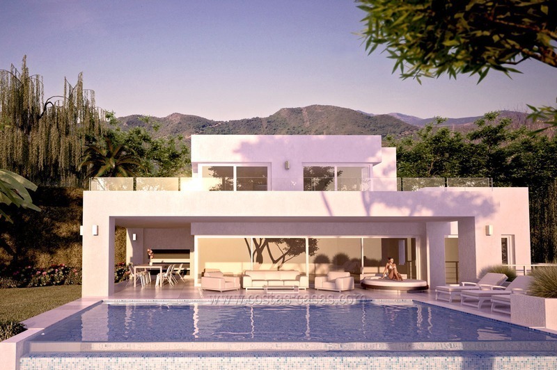 Te koop: Budgetvriendelijke en strak modern ontworpen nieuwe villa in Marbella