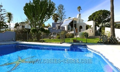 Vrijstaande villa te koop nabij San Pedro in Marbella 