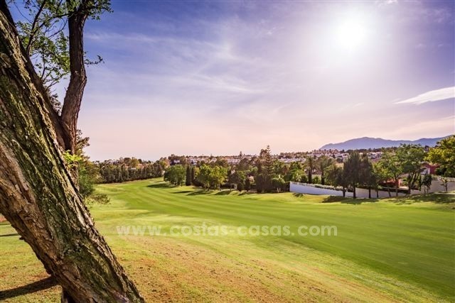 Koopje! Prachtige eerstelijns golf villa te koop in San Pedro, Marbella 10805 