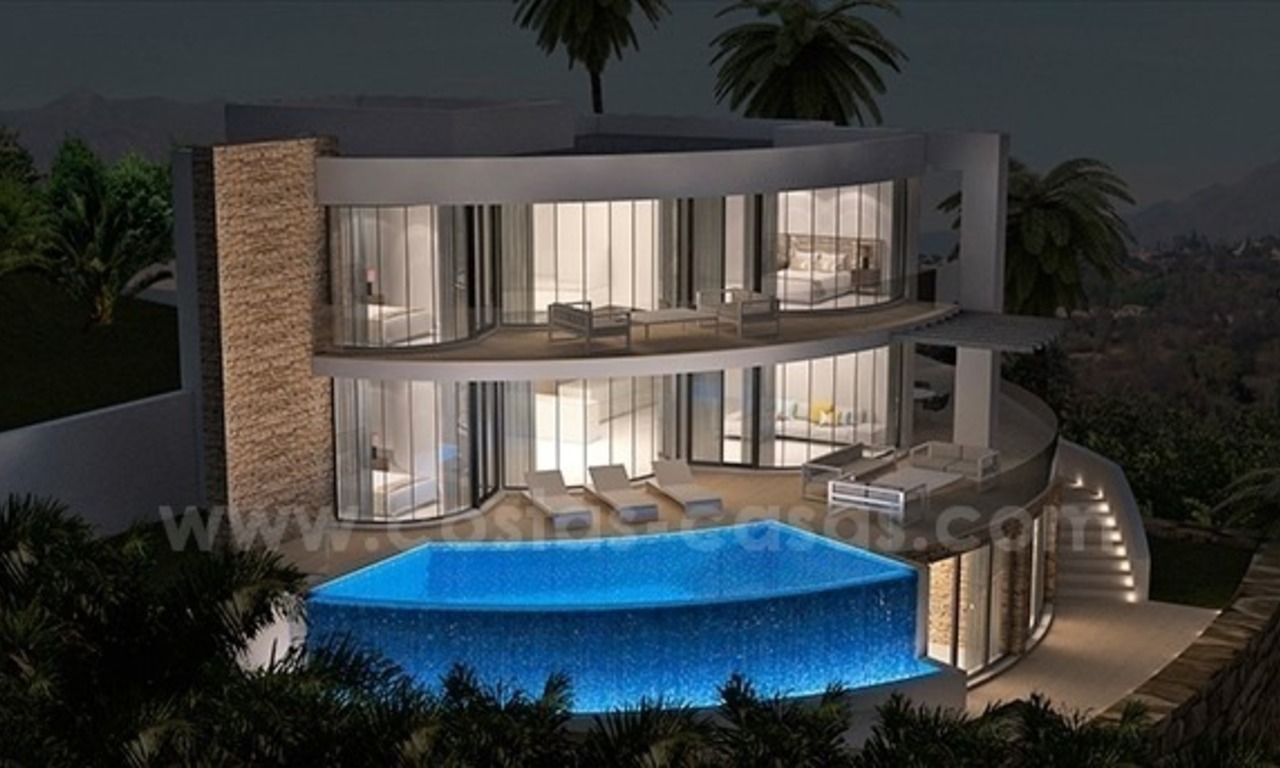 Luxe nieuwe moderne villa te koop in Benahavis - Marbella 5
