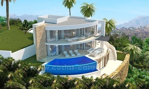 Luxe nieuwe moderne villa te koop in Benahavis - Marbella 