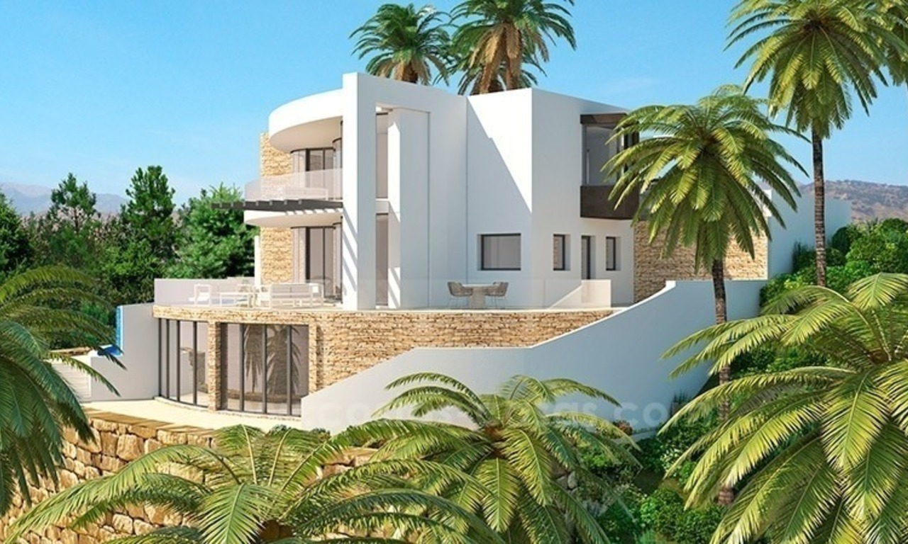Luxe nieuwe moderne villa te koop in Benahavis - Marbella 2