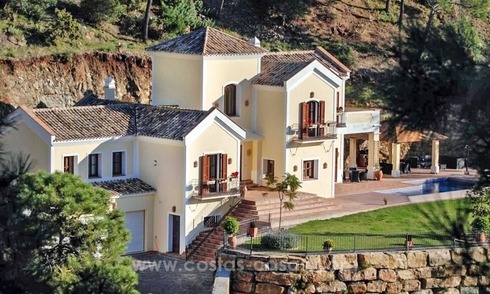 Recente luxe villa te koop in El Madroñal, Benahavis – Marbella 