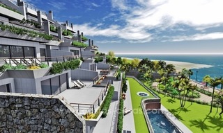 Estepona te koop: Nieuwe moderne luxe appartementen, eerstelijnstrand en loopafstand van het centrum 0