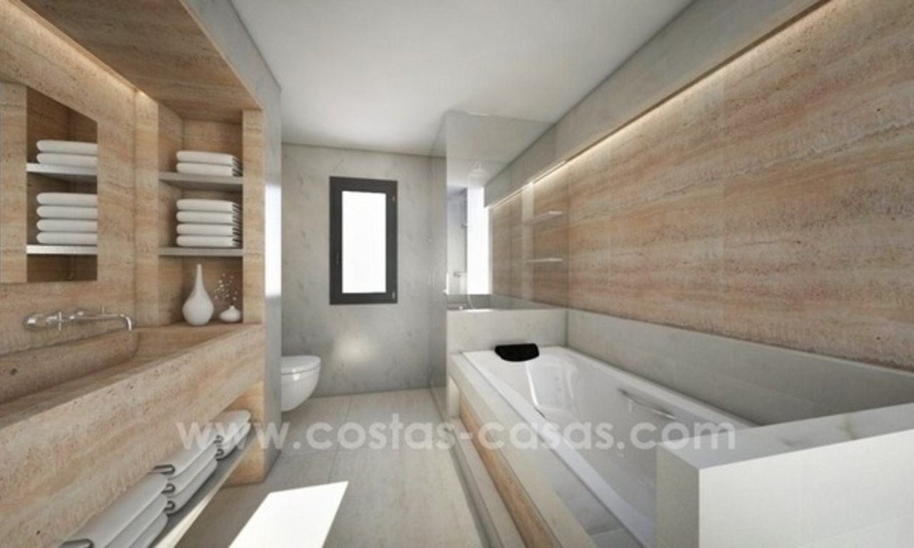Estepona te koop: Nieuwe moderne luxe appartementen, eerstelijnstrand en loopafstand van het centrum 8