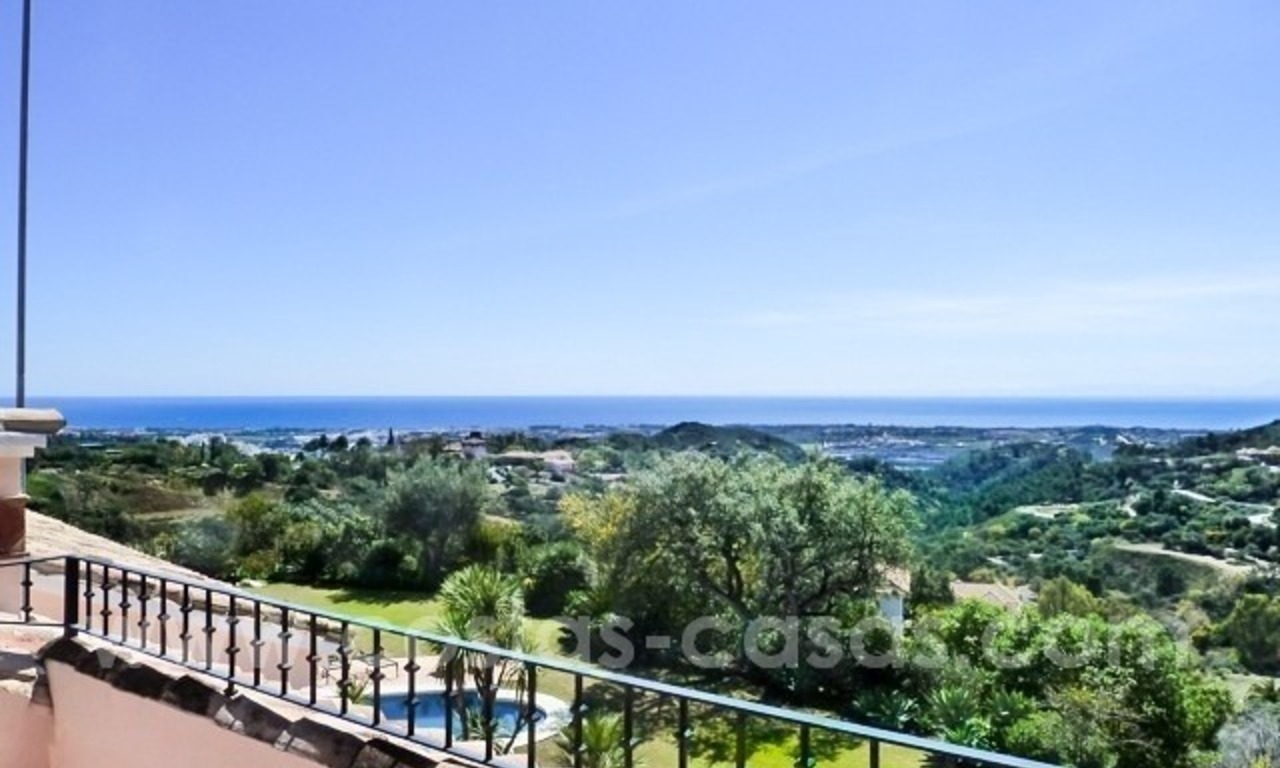 Villa te koop met zeezicht in La Zagaleta, Benahavis – Marbella 1