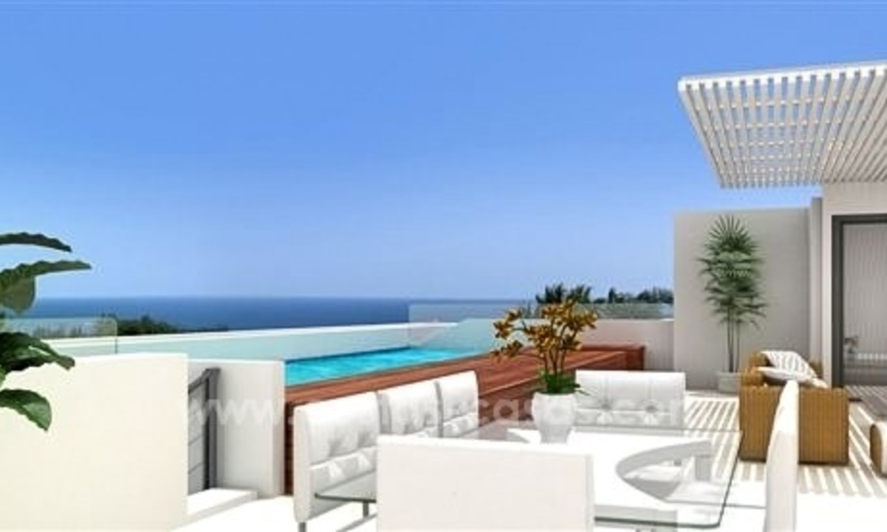 Moderne nieuwe luxe appartementen te koop op de Golden Mile in Marbella 3